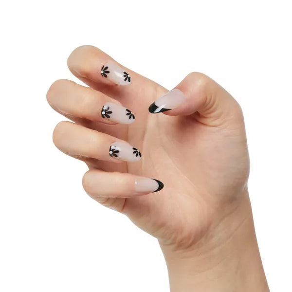Kiss imPRESS Press-On Manicure | Brave Hearts (Almond)