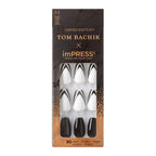 Kiss Tom Bachik x imPRESS Press-On Manicure | Tuxedo Nights