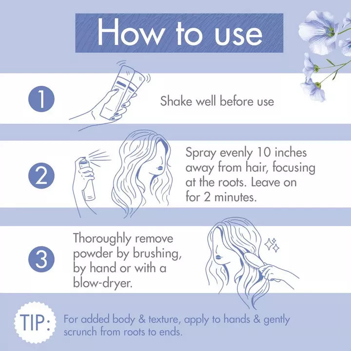 Klorane Dry Shampoo Volume with Flax 150 ml
