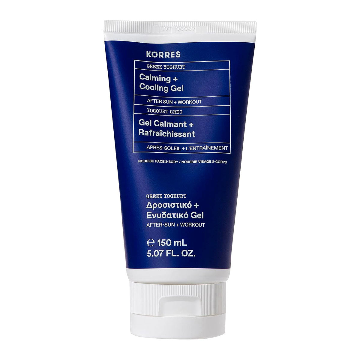 Korres Greek Yoghurt Calming + Cooling Gel After Sun + Workout 150 ml / 5.07 Fl. Oz