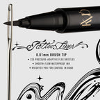 KVD Beauty Tattoo Liner Vegan Waterproof Liquid Eyeliner 0.55 ml | Trooper Black 10