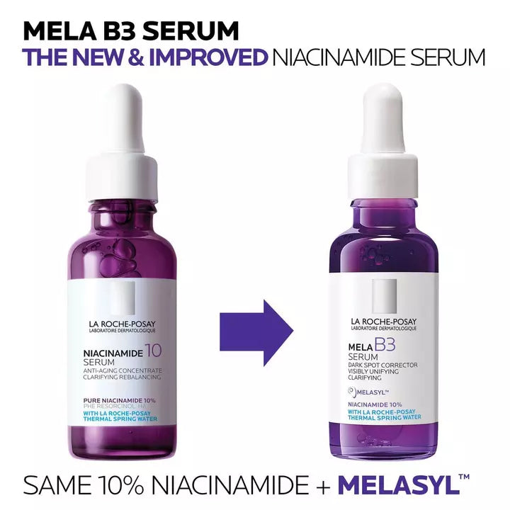 La Roche-Posay Mela B3 Serum Dark Spot Corrector with Niacinamide and Melasyl 30 ml