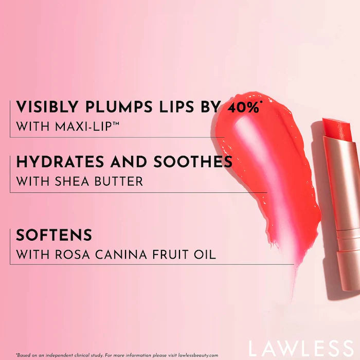 Lawless Plump & Pout Lip Balm and Lip Gloss Set