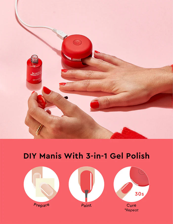 Le Mini Macaron Gel Polish | Coconut Yogurt