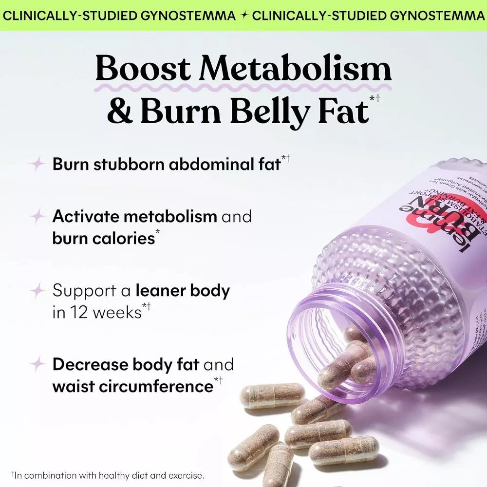 Lemme Burn Metabolism & Fat-Burning Capsules 60 Vegan Capsules