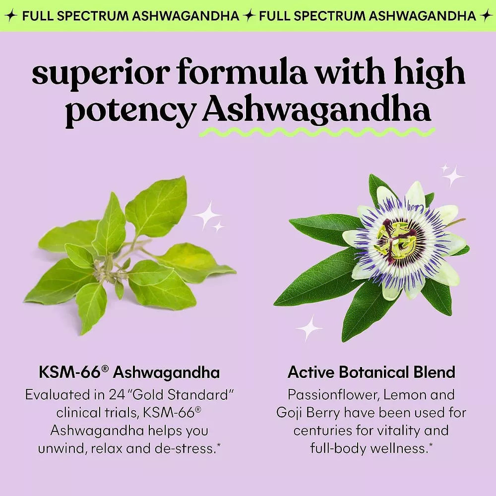Lemme Chill De-Stress Ashwagandha Gummies 60 Gummies