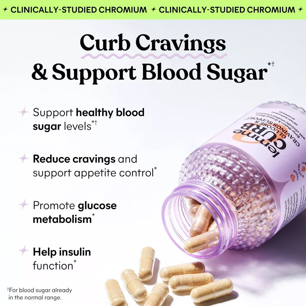 Lemme Curb Glucose & Cravings Support Capsules 60 Vegan Capsules