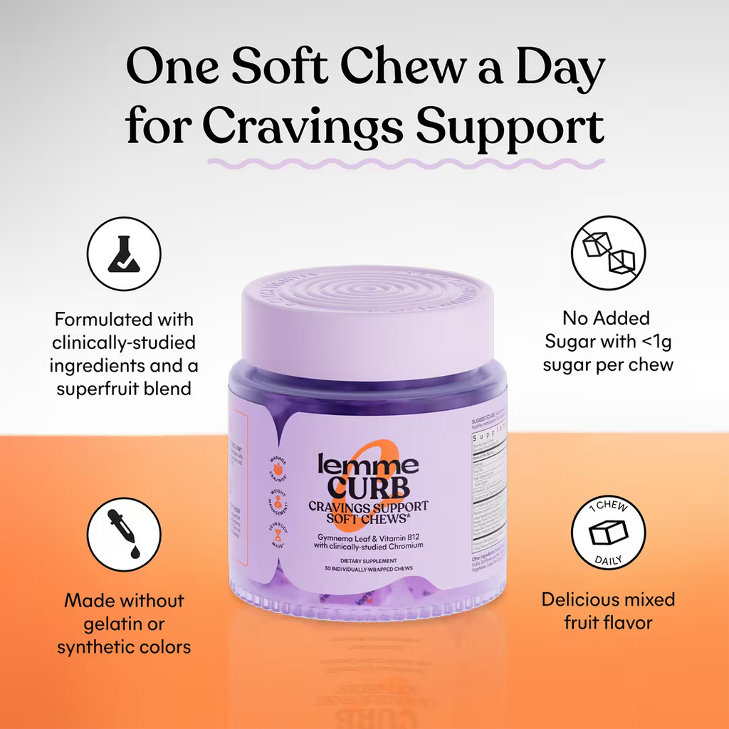 Lemme Curb Chews: Cravings Support Soft Chews 20 Chews