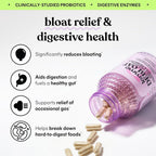 Lemme Debloat Digestive Probiotic & Multi-Enzyme Capsules 60 Cápsulas