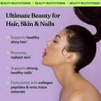 Lemme Glow Hair, Skin & Nails Gummies 60 Gummies