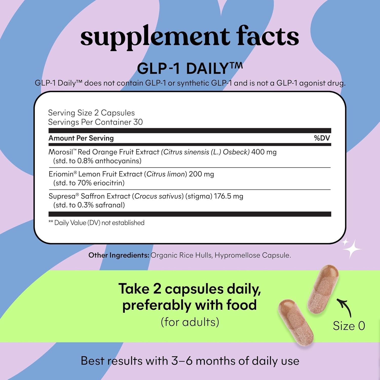 Lemme GLP-1 Daily GLP-1 Support & Weight Management 60 Capsules