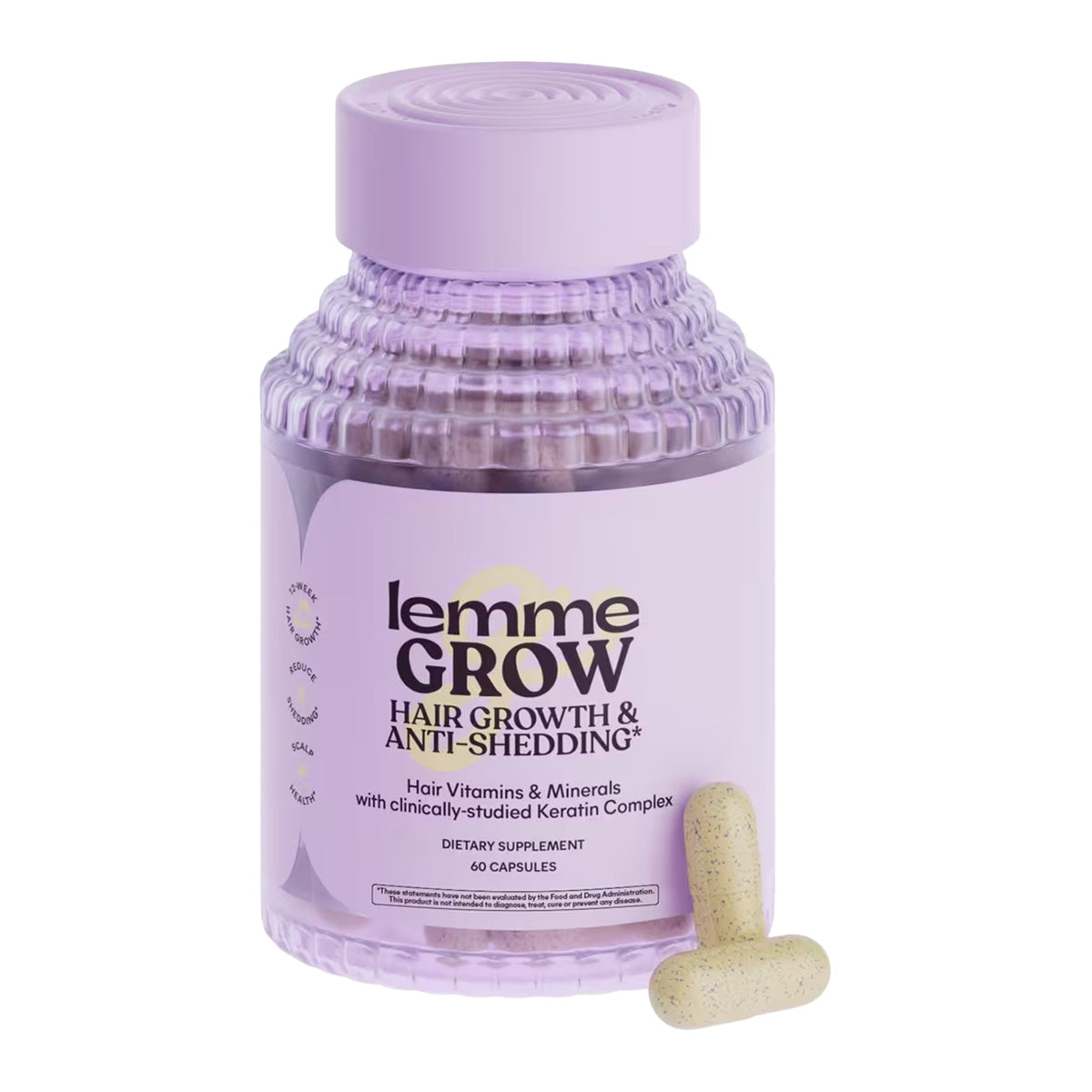 Lemme Grow Hair Growth & Anti-Shedding Capsules 60 Capsules