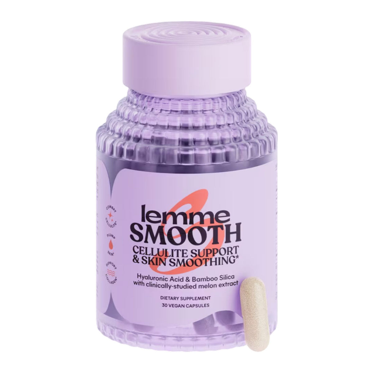 Lemme Smooth Cellulite Support & Skin Smoothing 30 Vegan Capsules
