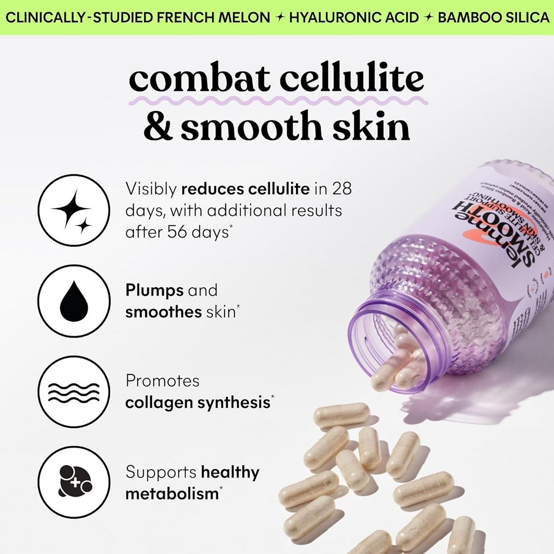 Lemme Smooth Cellulite Support & Skin Smoothing 30 Vegan Capsules