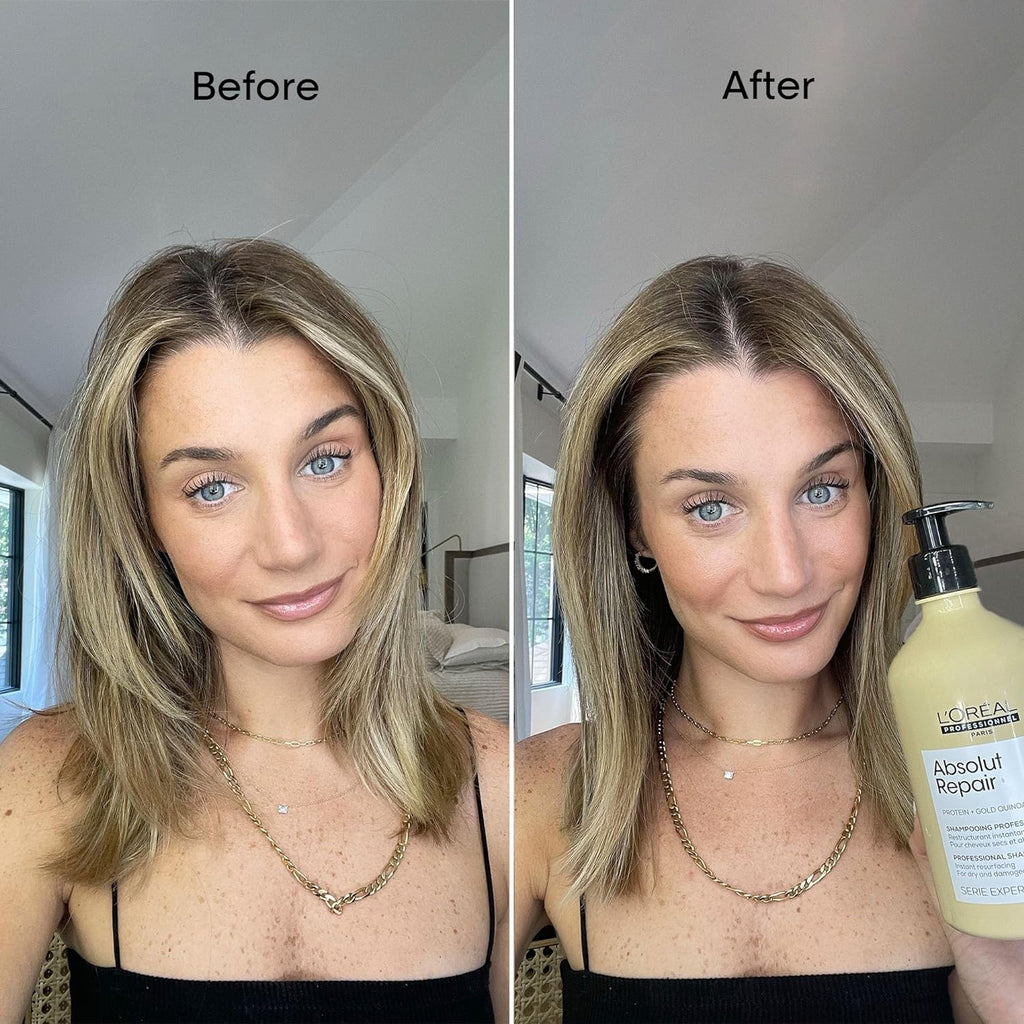 L'Oréal Professionnel Absolut Repair Protein + Gold Quinoa Instant Resurfacing Mask 250 ml / 8.5 oz