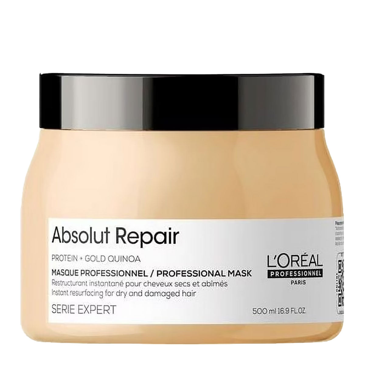L'Oréal Professionnel Absolut Repair Protein + Gold Quinoa Instant Resurfacing Mask 500 ml / 16.9 oz