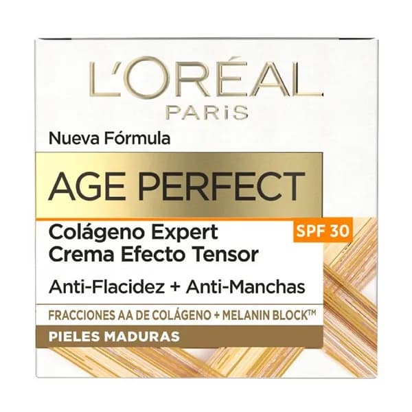 L'Oréal Age Perfect Colágeno Expert Crema Efecto Tensor SPF 30 Pieles Maduras 50 ml / 1.7 oz