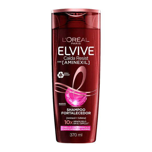 L'Oréal Elvive Caída Resist Aminexil Shampoo Fortalecedor 370 ml