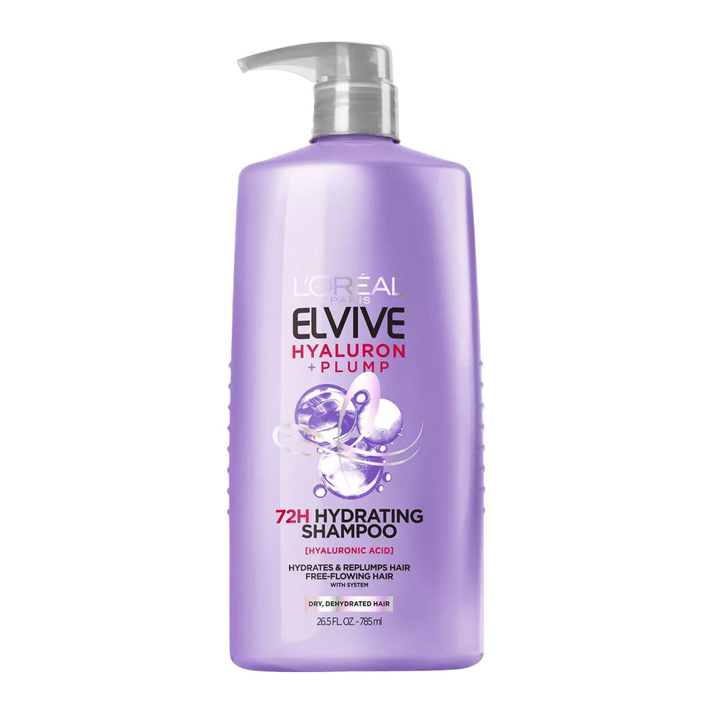 L'Oréal Elvive Hyaluron Plump Hydrating Shampoo 26.5 oz / 785 ml