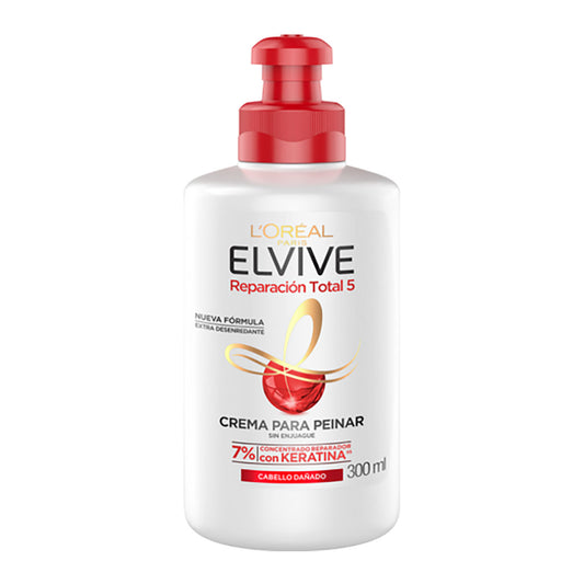 L'Oréal Elvive Reparación Total 5 Crema Para Peinar 300 ml
