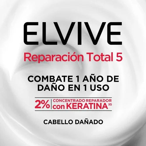 L'Oréal Elvive Reparación Total 5 Shampoo Reparador 370 ml