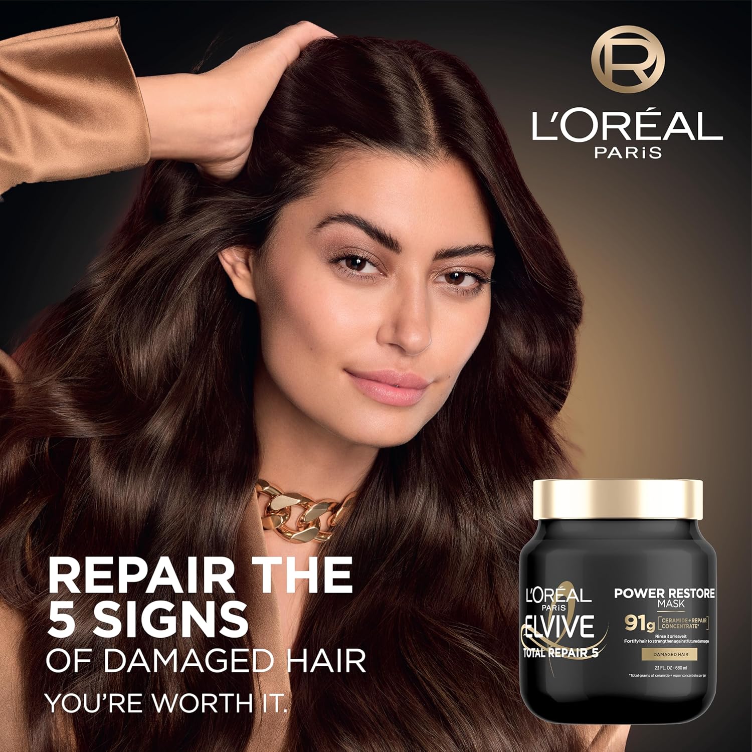 L'Oréal Elvive Total Repair 5 Power Restore Multi Use Treatment 680 ml / 23 oz
