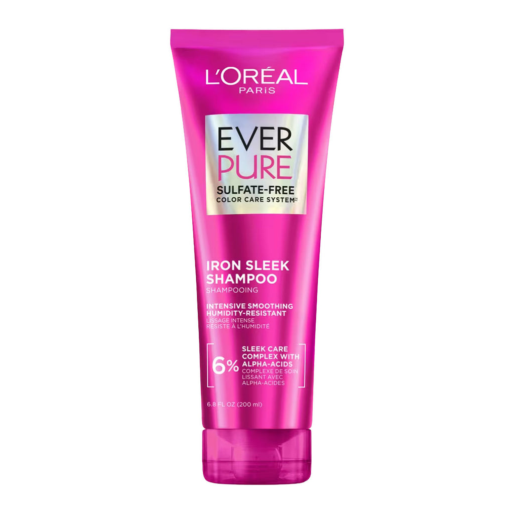 L'Oréal EverPure Sulfate Free Iron Sleek Smoothing Shampoo 200 ml / 6.8 oz