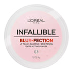 L'Oréal Infallible Blur-Fection Longwear Loose Setting Powder | Brightening Deep Pink