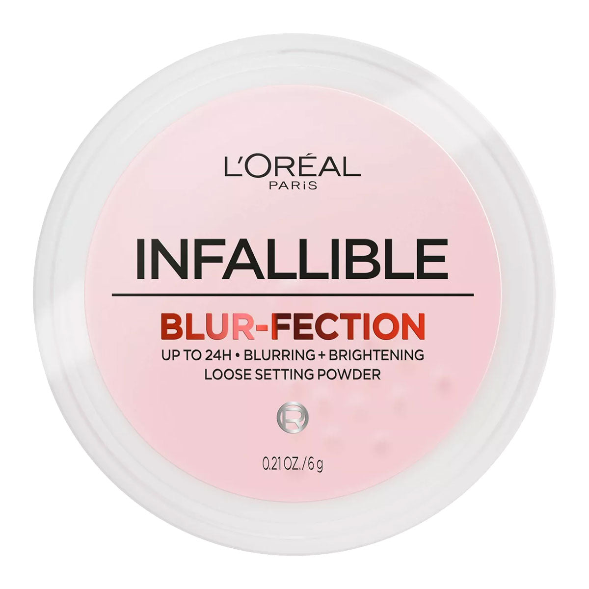 L'Oréal Infallible Blur-Fection Longwear Loose Setting Powder | Brightening Deep Pink