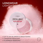 L'Oréal Infallible Blur-Fection Longwear Loose Setting Powder | Brightening Deep Pink