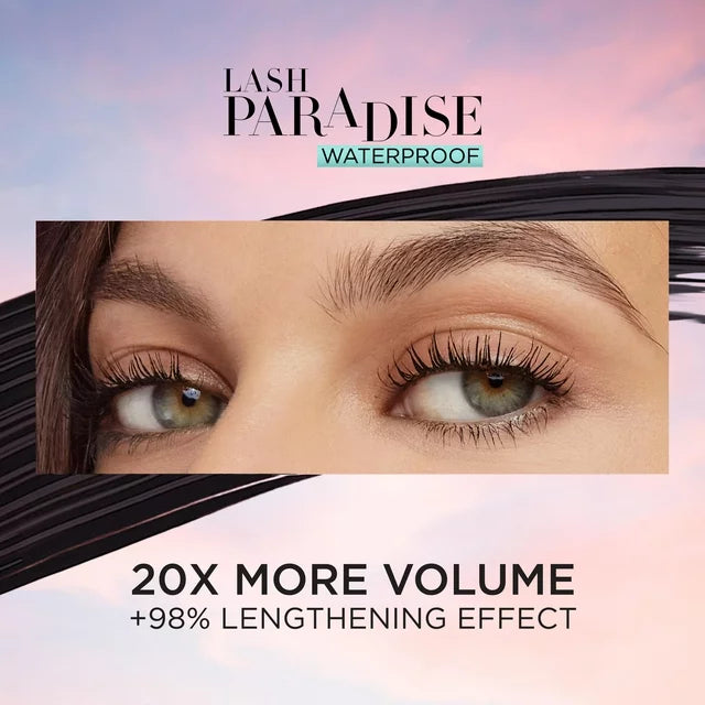 L'Oréal Voluminous Lash Paradise Waterproof Mascara | 204 Blackest Black