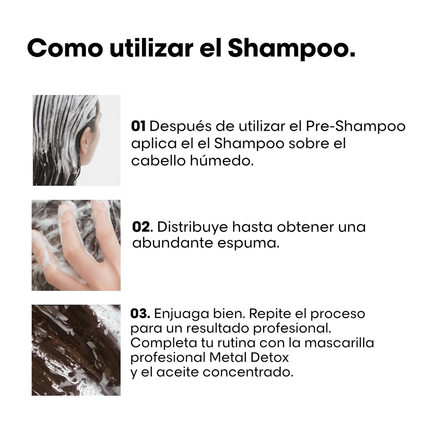 L'Oréal Professionnel Metal Detox Shampoo 300 ml / 10.1 oz