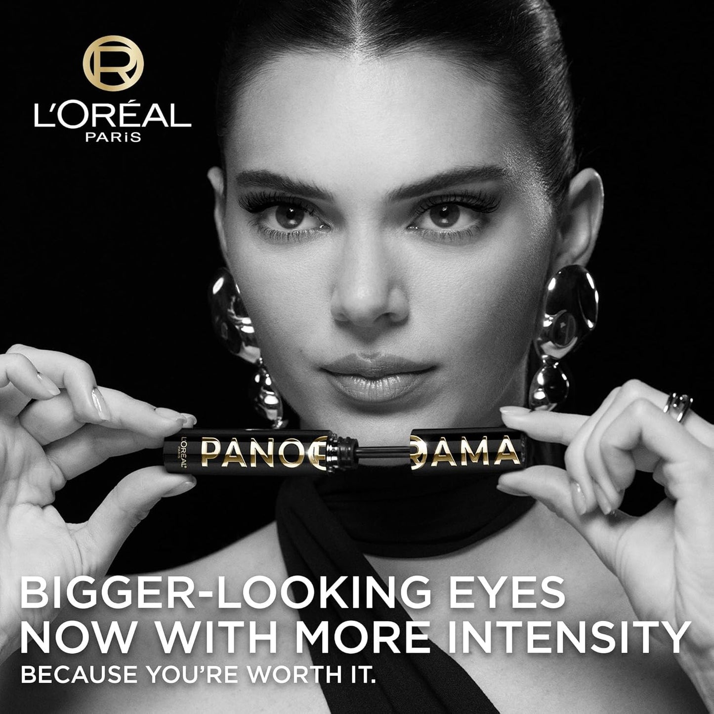 L'Oréal Voluminous Panorama 24-Hour Wear Washable Mascara | 704 All Night Black
