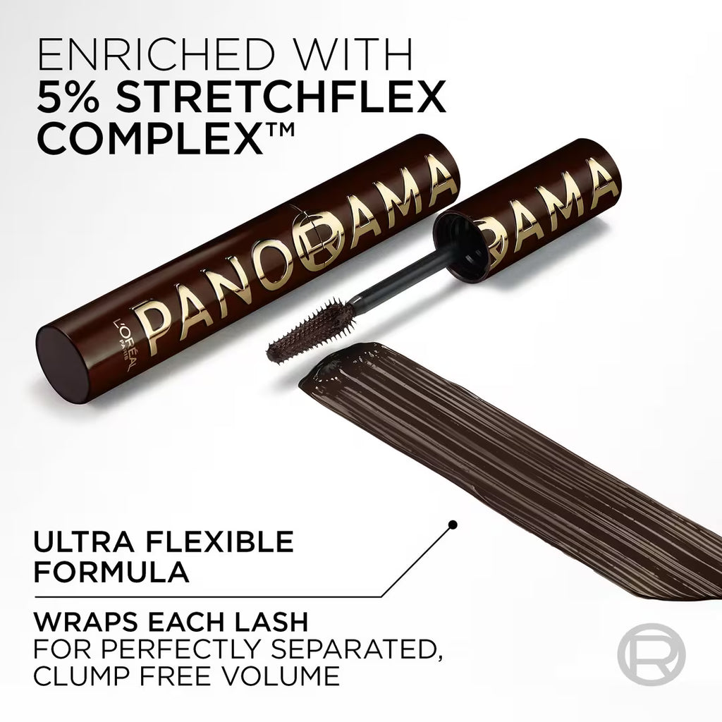 L'Oréal Voluminous Panorama Washable Mascara | 705 Brown Leather