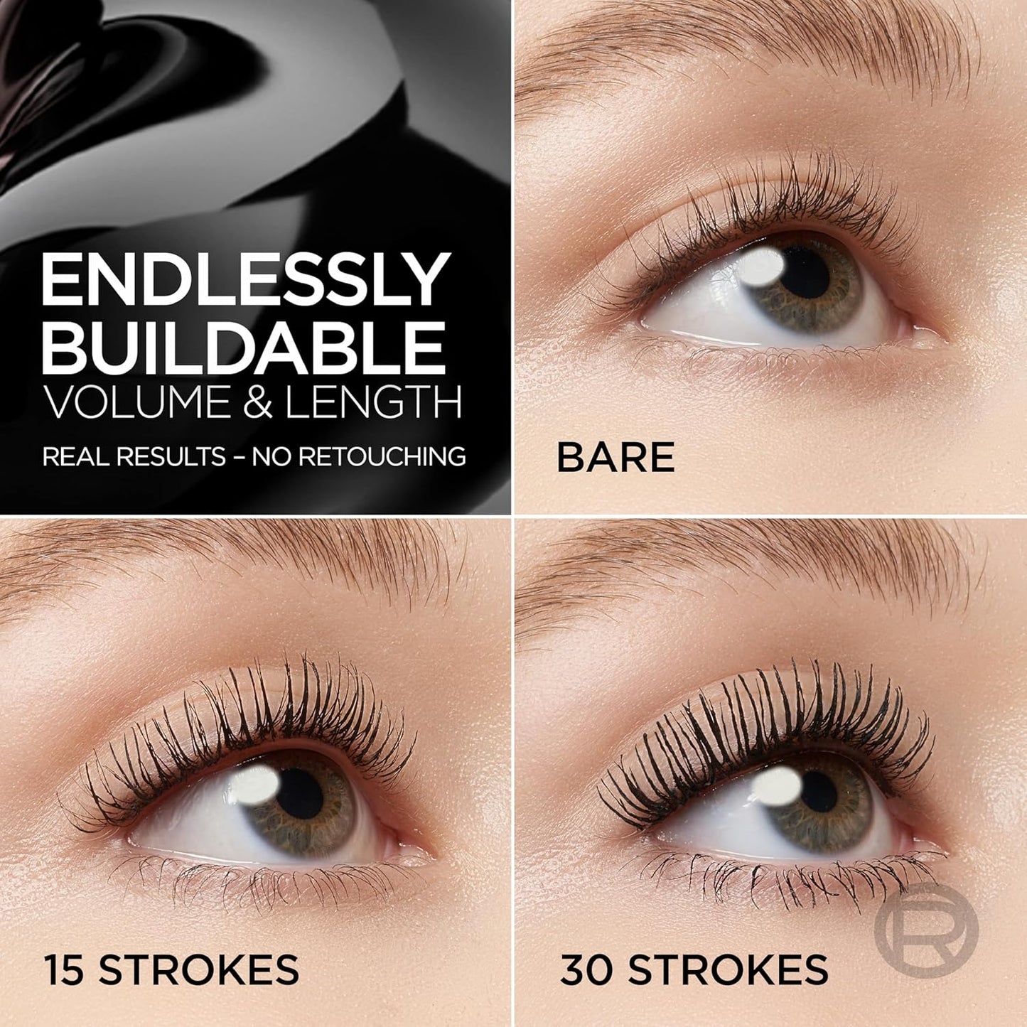 L'Oréal Paradise Big Deal Volumizing and Lengthening Mascara | 775 Blackest Black