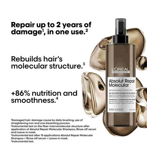 L'Oréal Professionnel Absolut Repair Molecular Concentrated Pre-treatment 190 ml / 6.4 oz