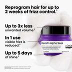 L'Oréal Professionnel Keratin Alpha Smooth Anti-Frizz Smoothing Hair Mask 250 ml / 8.5 oz