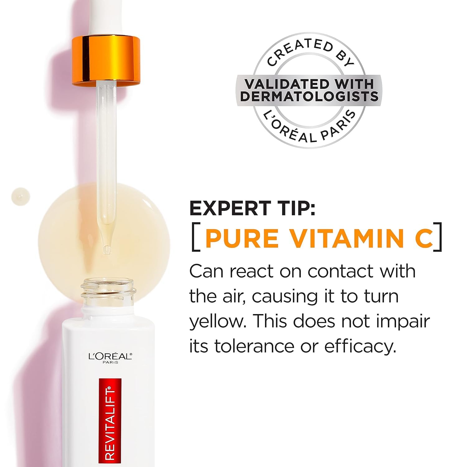 L'Oréal Revitalift 12% Pure Vitamin C + E + Salicylic Acid Serum 30 ml / 1.0 oz