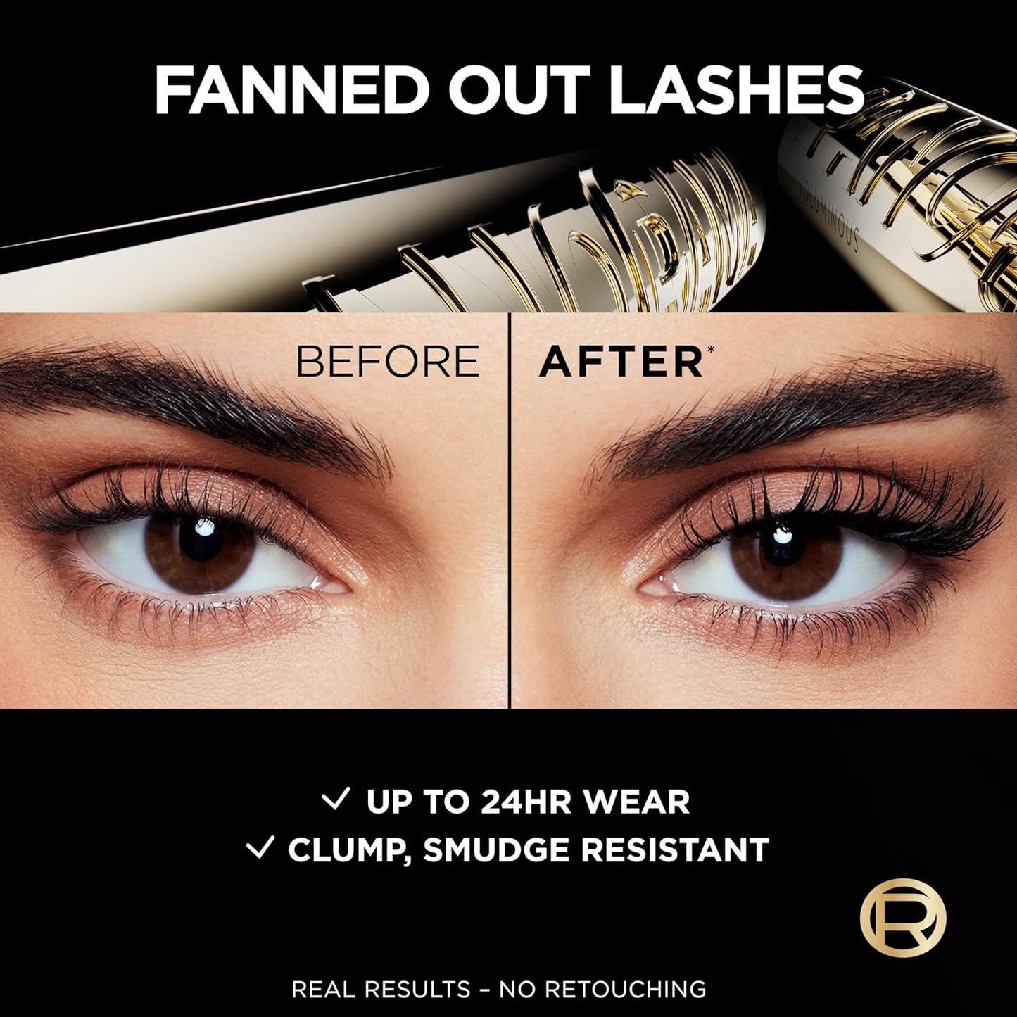 L'Oréal Voluminous Panorama Washable Mascara | 701 Blackest Black
