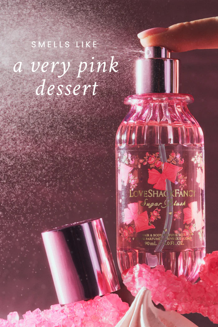 LoveShackFancy Sugar Blush Body & Hair Perfume Mist 90 ml / 3 oz