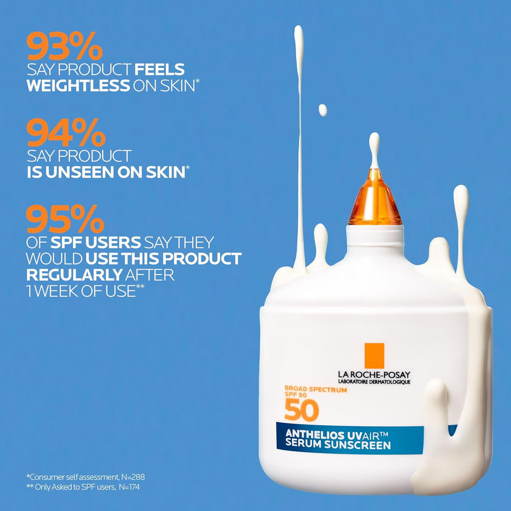 La Roche-Posay Anthelios UV Air Daily Supercharged Serum Sunscreen SPF 50+ 50 ml / 1.7 oz
