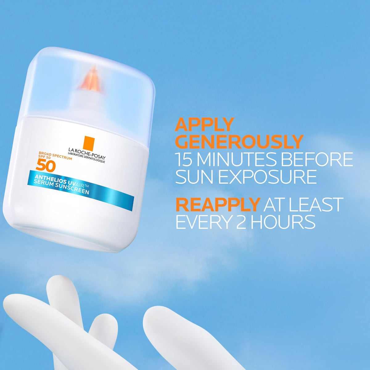 La Roche-Posay Anthelios UV Air Daily Supercharged Serum Sunscreen SPF 50+ 50 ml / 1.7 oz