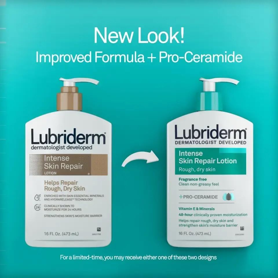 Lubriderm Intense Skin Repair Lotion 16 oz / 473 ml