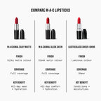 MAC M·A·Cximal Sleek Satin 8HR Full-Coverage Hydrating Lipstick | Blankety