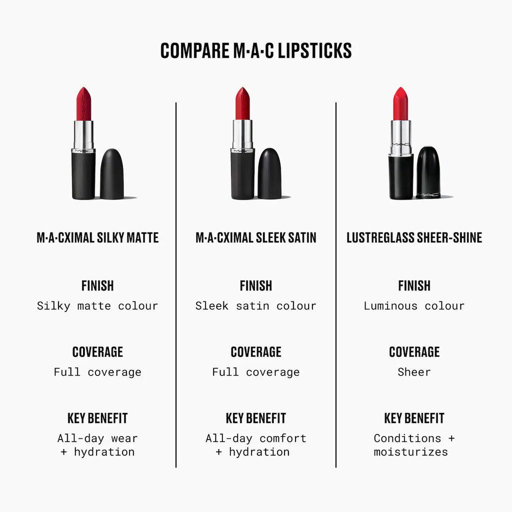 MAC M·A·Cximal Silky Matte 12HR Wear Lipstick | Velvet Teddy