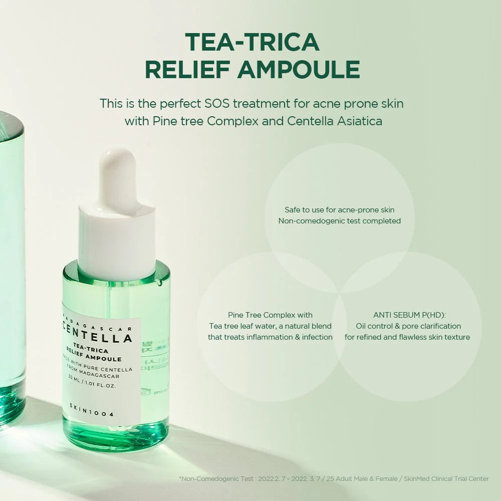 Skin1004 Madagascar Centella Ampoule Kit 4 x 30 ml / 1.01 oz