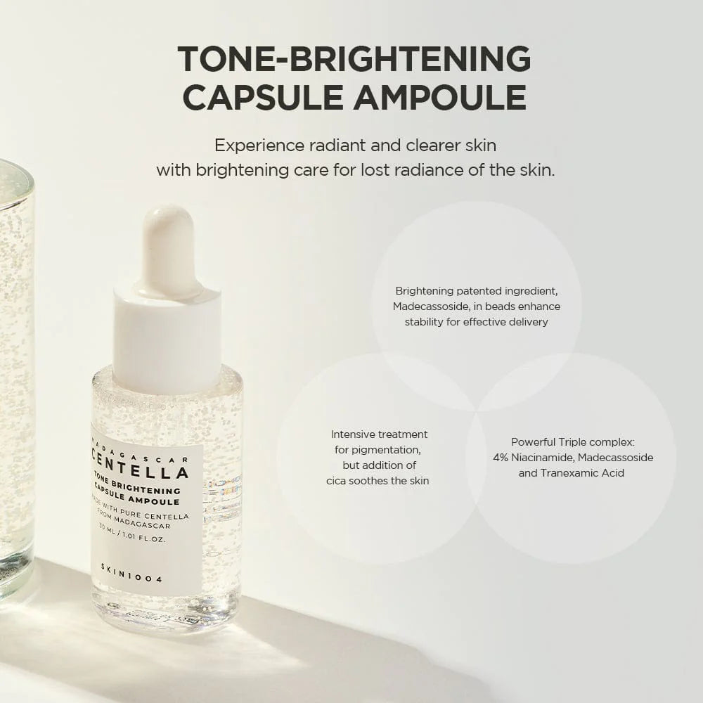 Skin1004 Madagascar Centella Ampoule Kit 4 x 30 ml / 1.01 oz