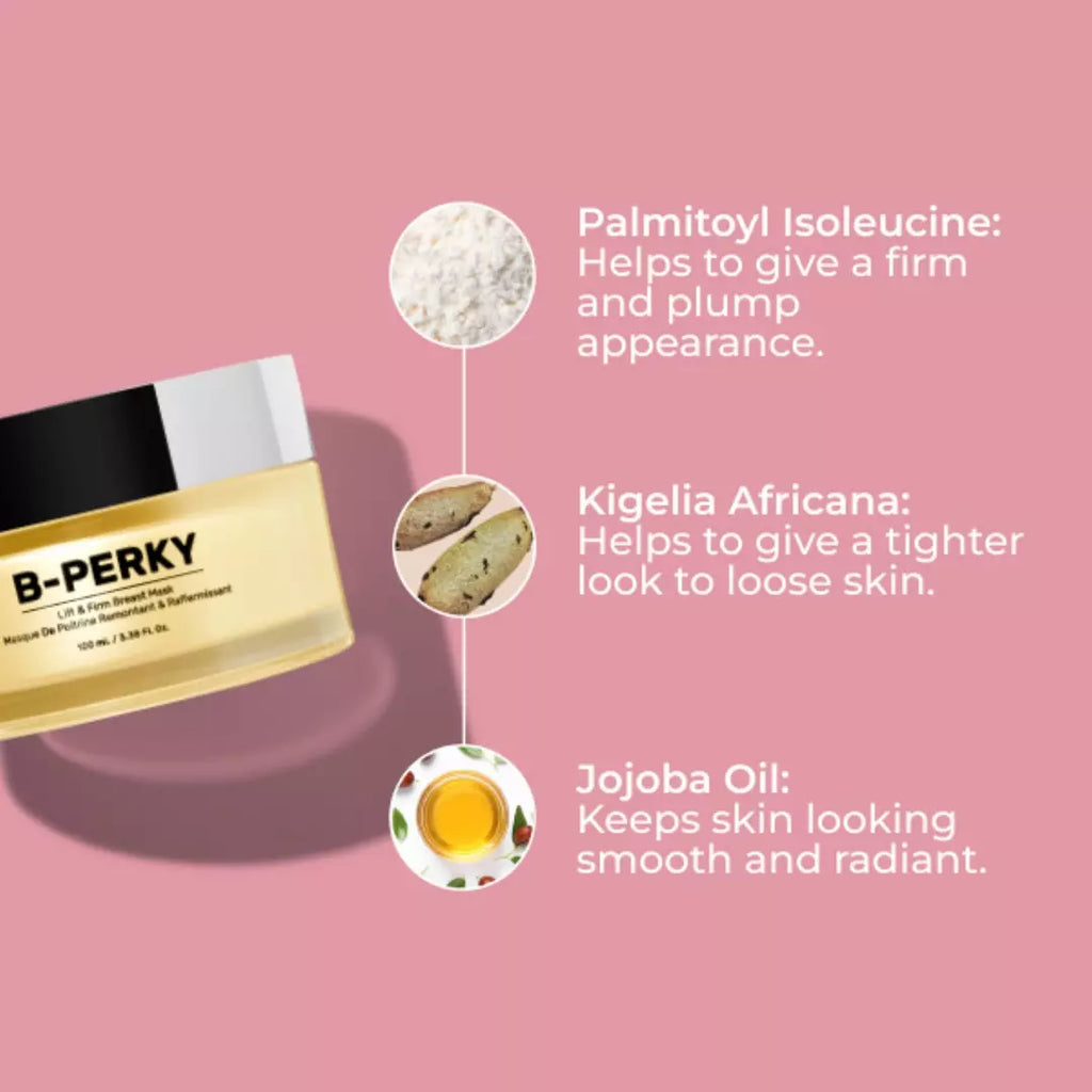 MAËLYS Cosmetics B-Perky Lift & Firm Boob Mask 100 ml / 3.38 oz