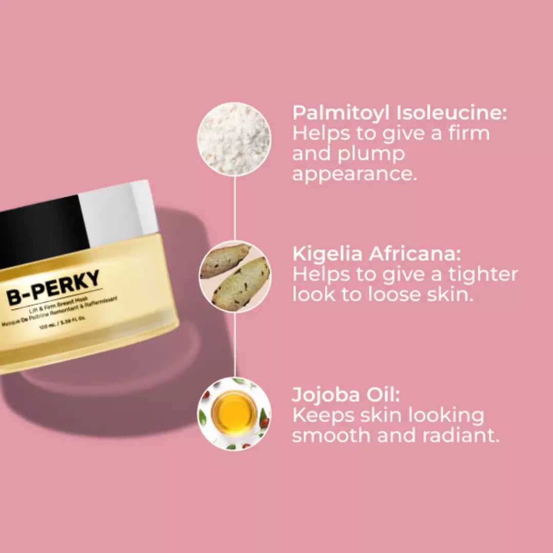 MAËLYS Cosmetics B-Perky Lift & Firm Boob Mask 100 ml / 3.38 oz