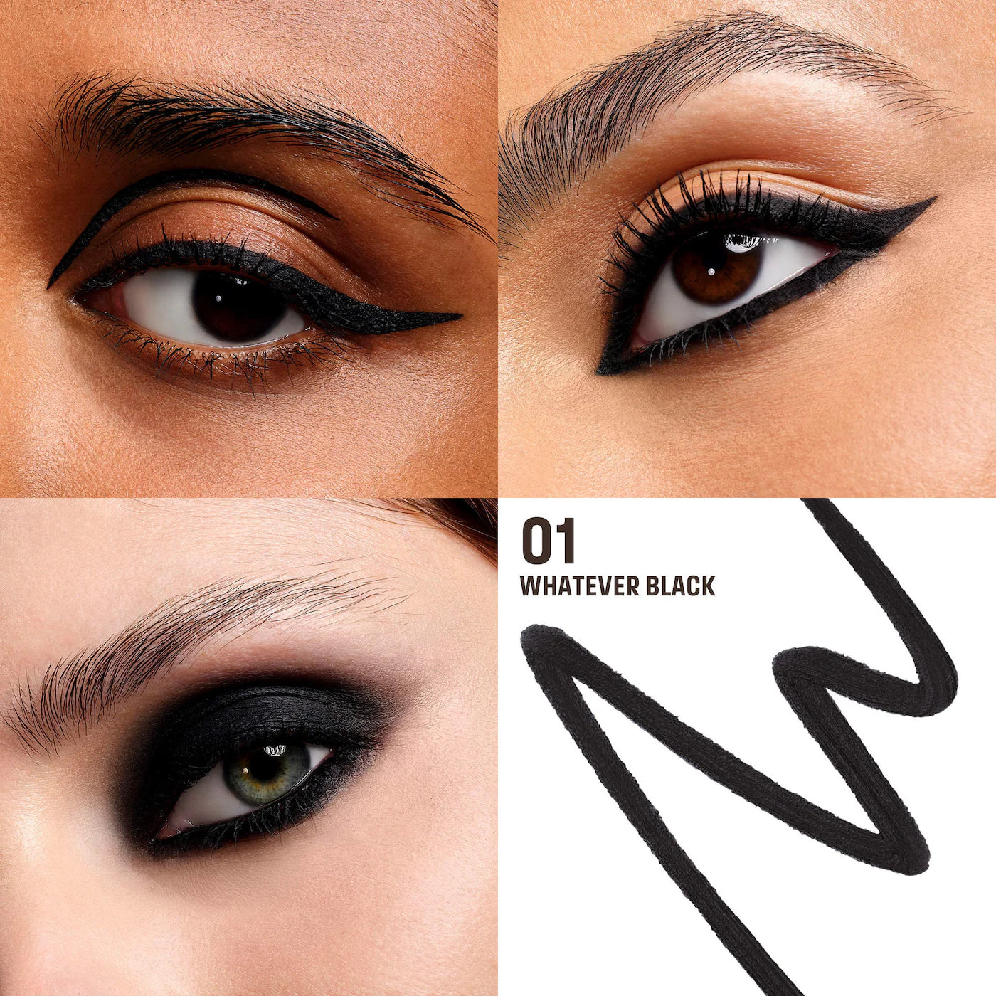 Make Up For Ever Aqua Resist Color Pencil Waterproof Eyeliner | 01 Whatever Black